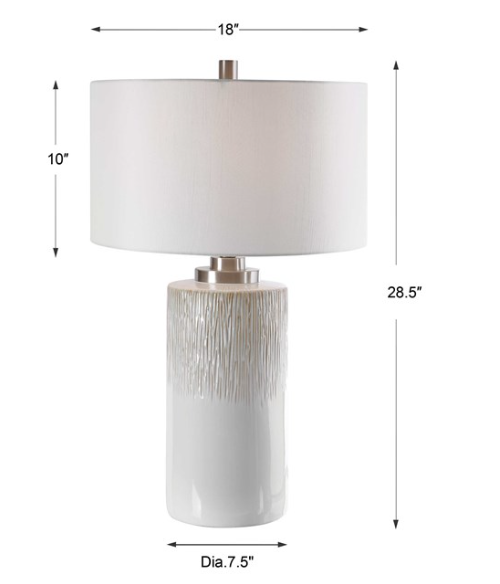 Georgios Cylinder Table Lamp - 13 Hub Lane   |  