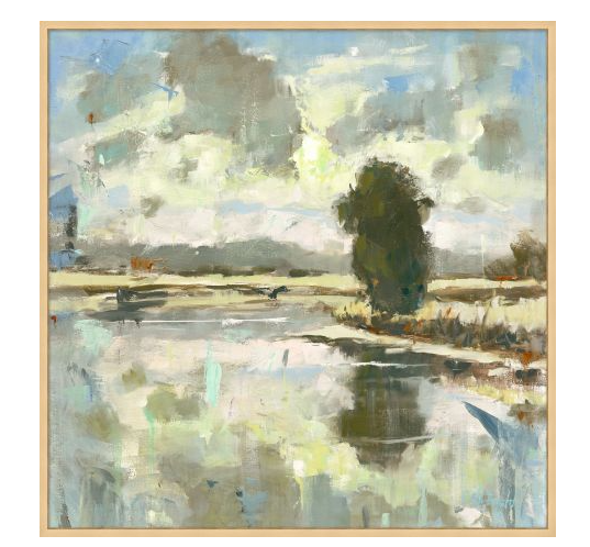 Dust Over the Lake - 13 Hub Lane   |  Canvas Art