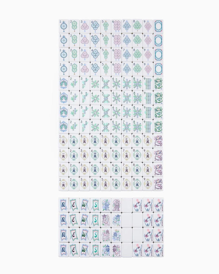 Willow Mahjong Tiles