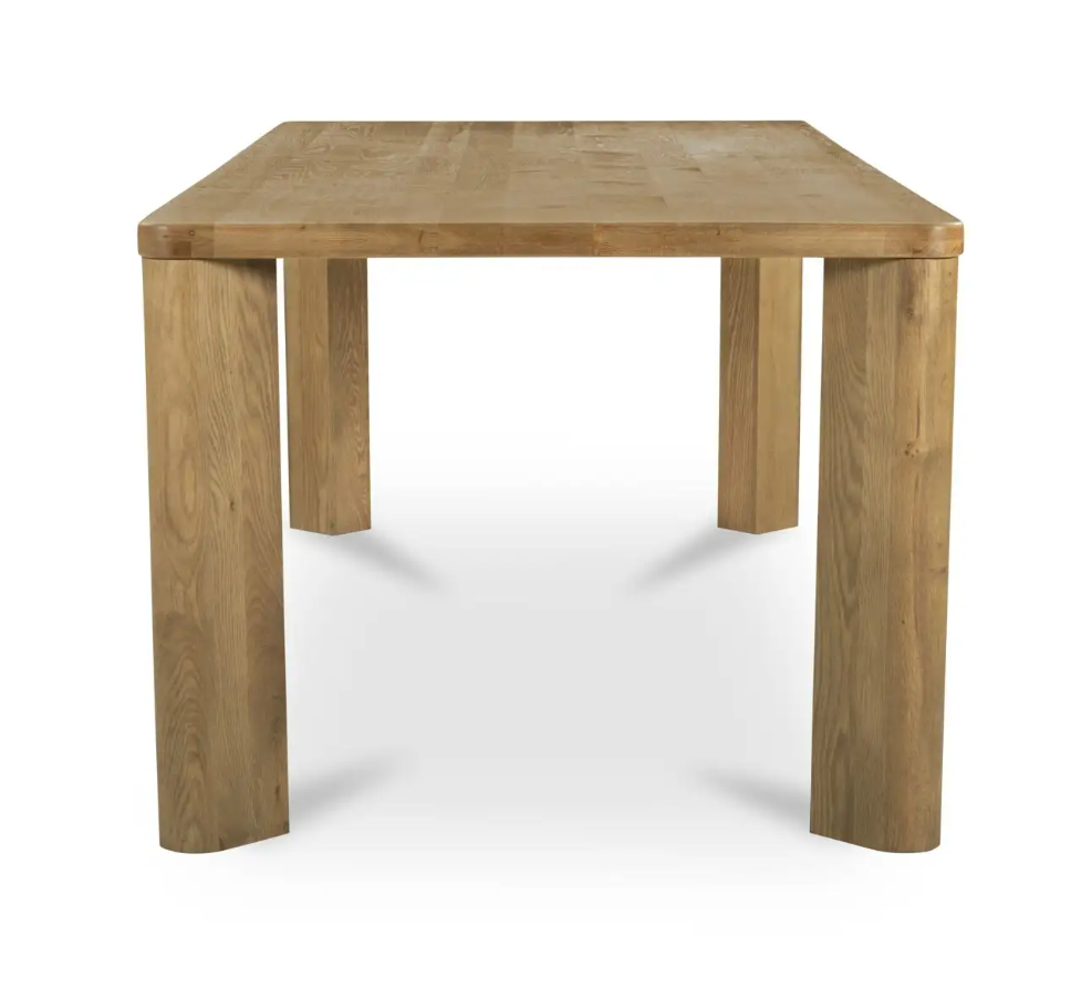 Segment Large Wood Dining Table - 13 Hub Lane   |  Dining Tables