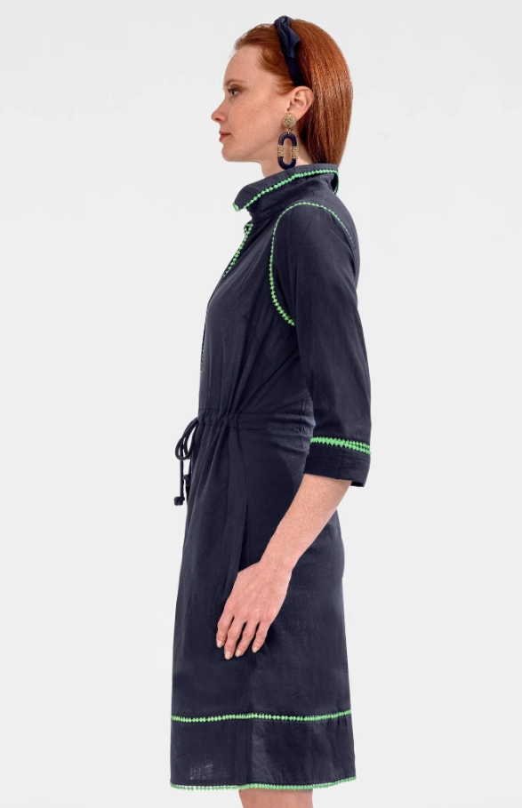 Glance My Way Dress, Navy - 13 Hub Lane   |  