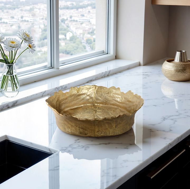 Strasbourg Gold Bowl - 13 Hub Lane   |  Aluminum Bowls