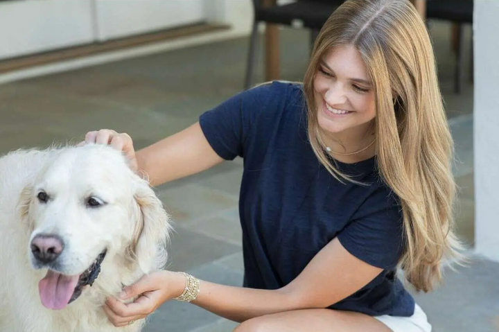 Celia Perfect Length Tee, Navy
