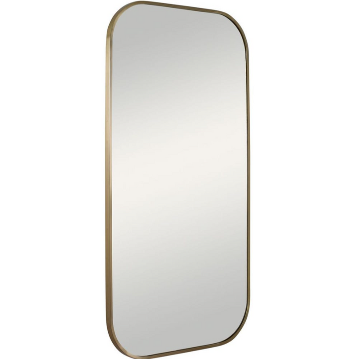 Taft Mirror, Brass - 13 Hub Lane   |  Rectangular Wall Mirrors
