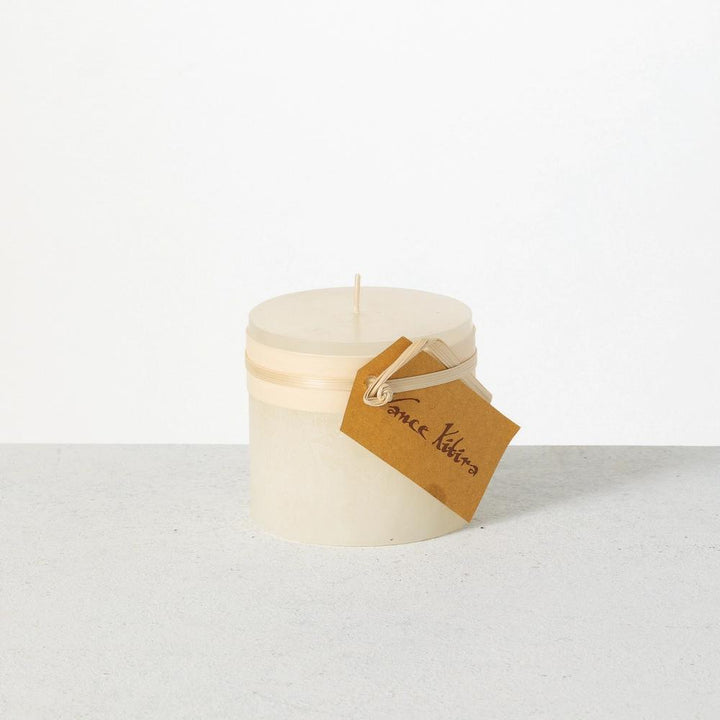 Vance Kitira Timber Candles, Melon White