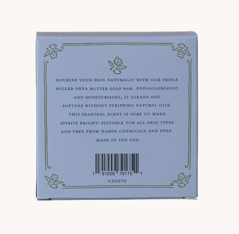 6oz. Triple Milled Heart Shaped Soap