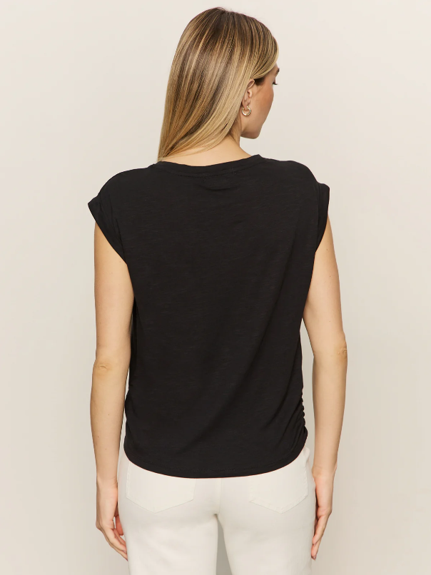 Knotted Muscle Tee, Black - 13 Hub Lane   |  Muscle Tanks