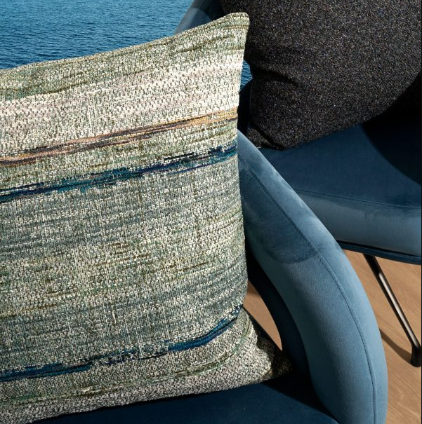 Sansone Pillow, Peacock - 13 Hub Lane   |  Decorative Pillows