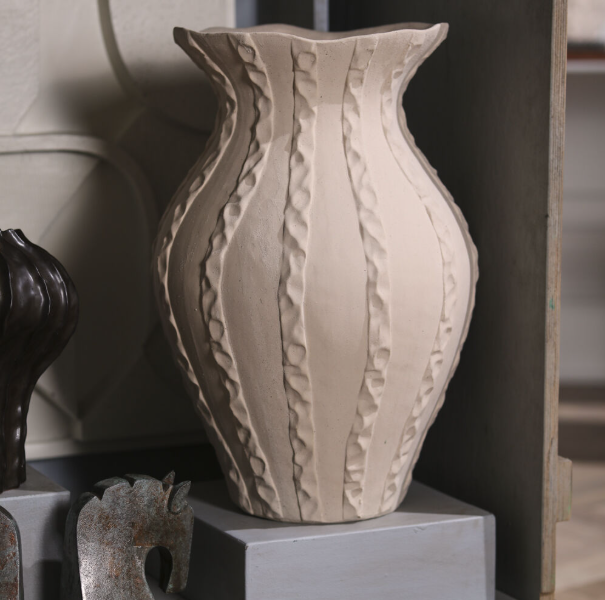 Argos Vase, Off-White