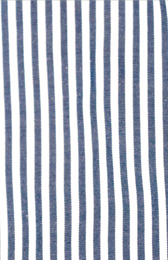 Priss Brooks Blouse - Navy & White Stripe
