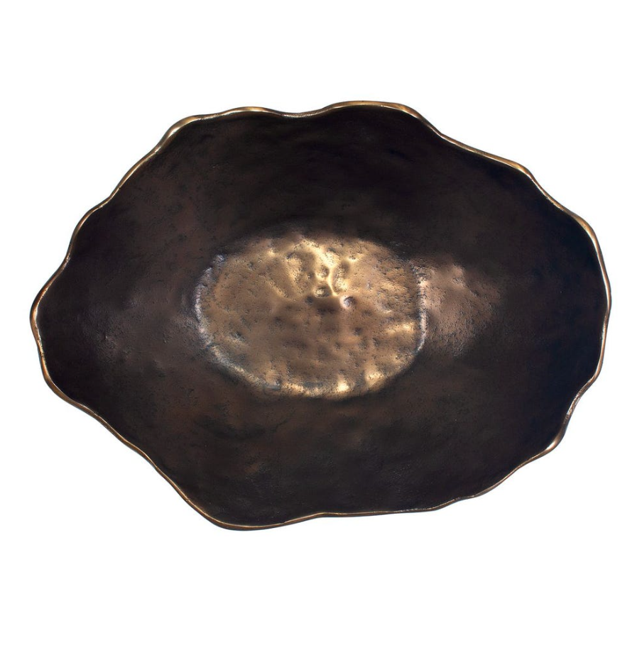 Obscura Indoor-Outdoor Bowl, Bronze