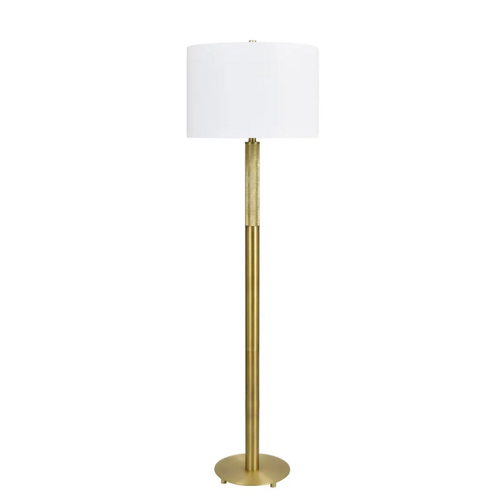 Lochley Gold Floor Lamp - 13 Hub Lane   |  Floor Lamps