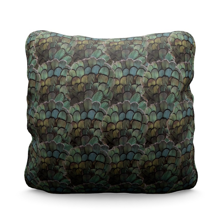 Gem Feathers Pillow