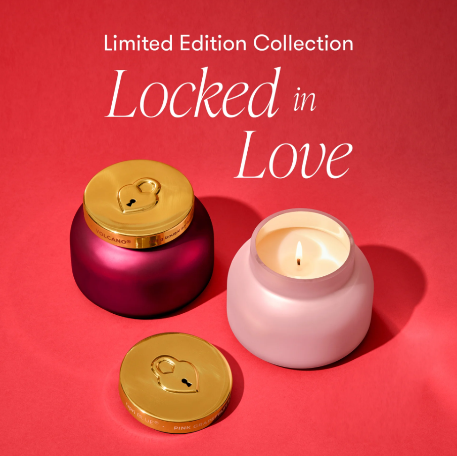 Volcano Locked in Love Signature Candle - 13 Hub Lane   |  Volcano