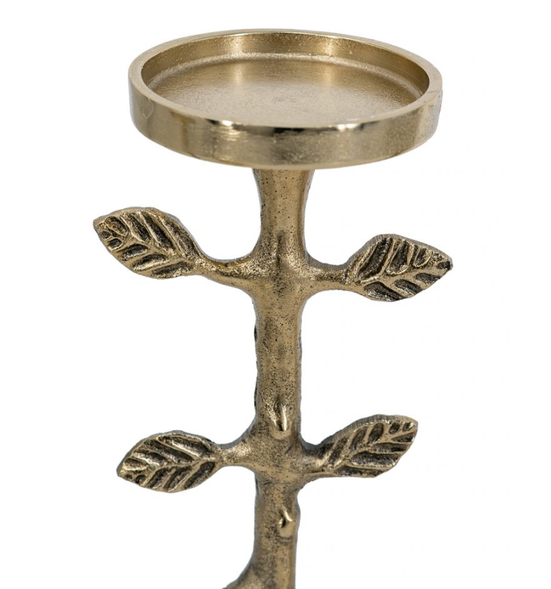 Gold Branch & Marble Pillar Holder - 13 Hub Lane   |  