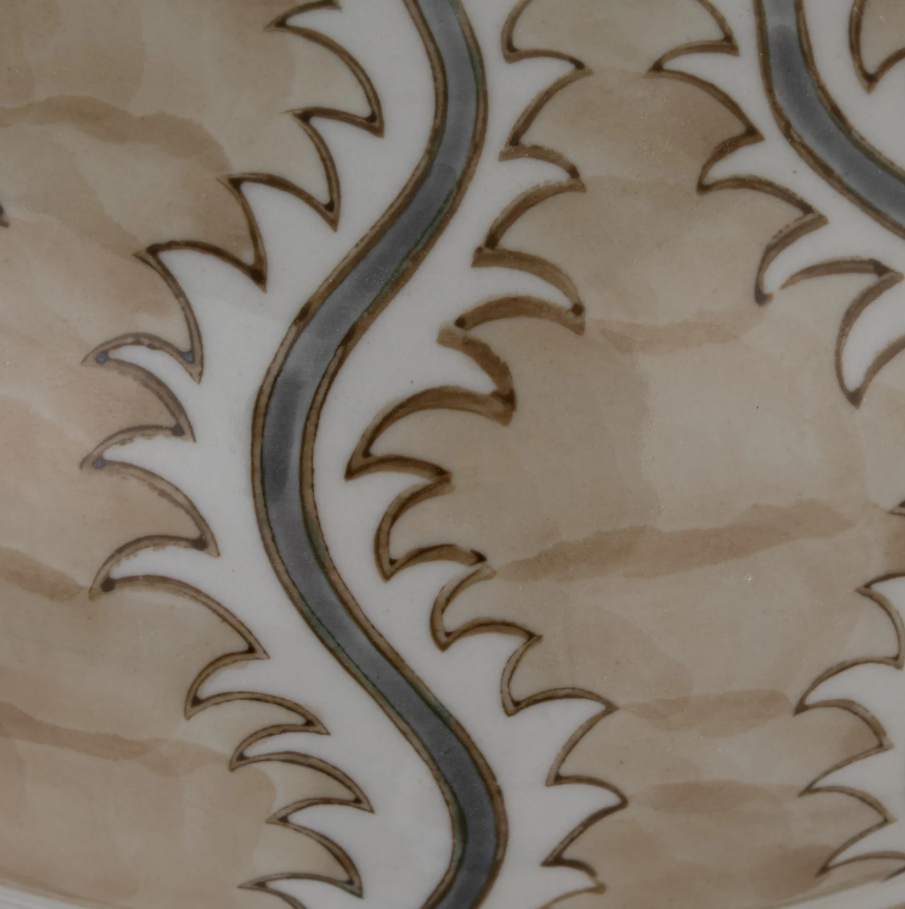 Hand-Painted Decorative Jar