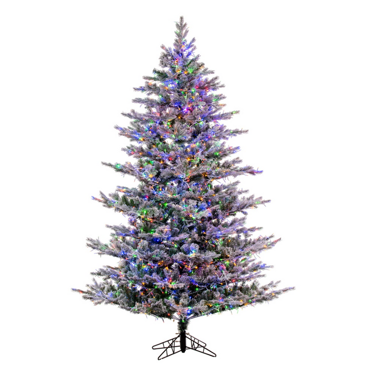 7.5' Flocked Kiana Tree