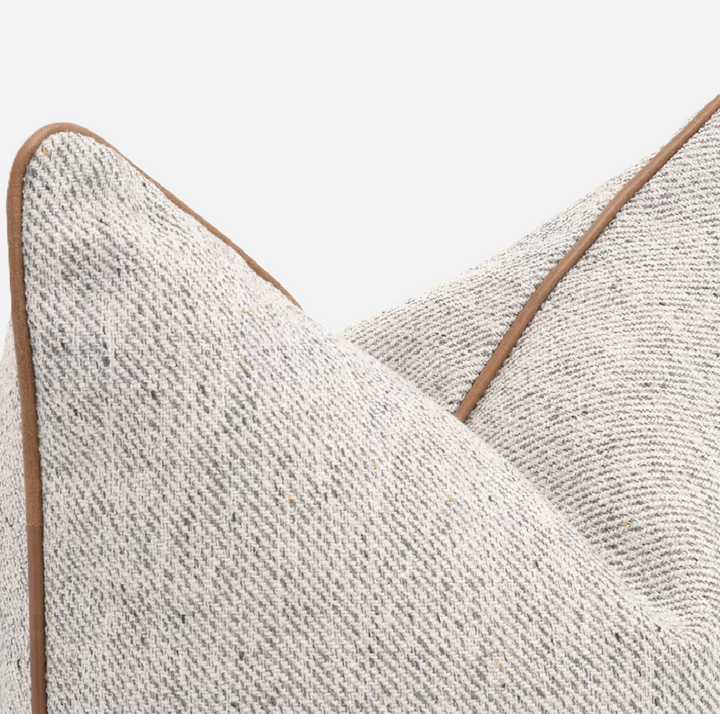 The Not So Basic Pillow, Natural & Whiskey