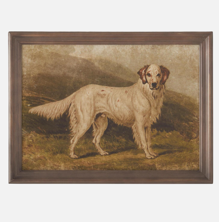 Framed Dog Print