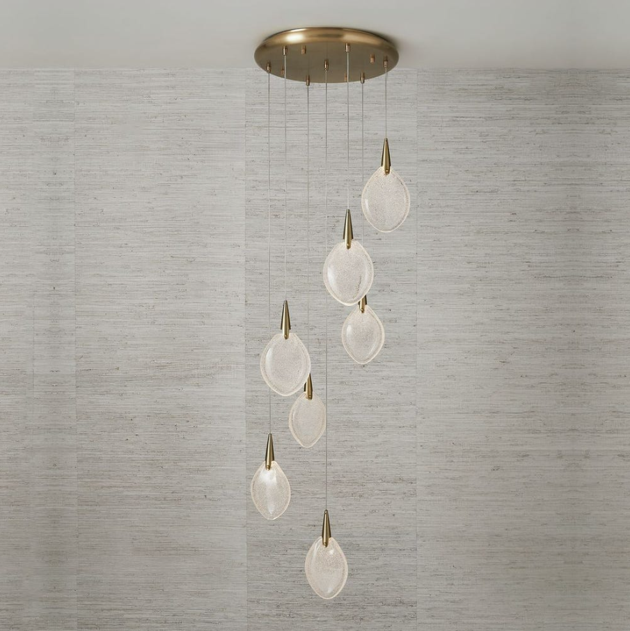 Deluge 7-Light LED Round Pendant