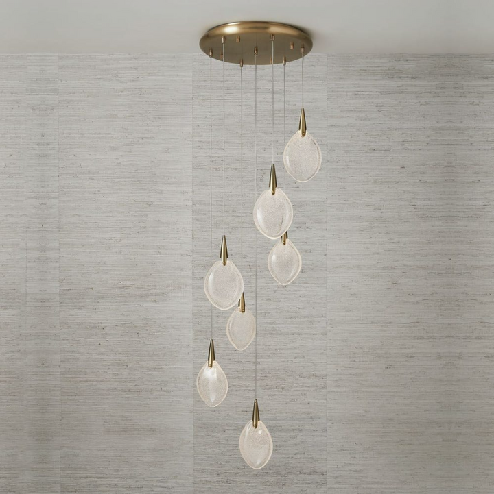Deluge 7-Light LED Round Pendant