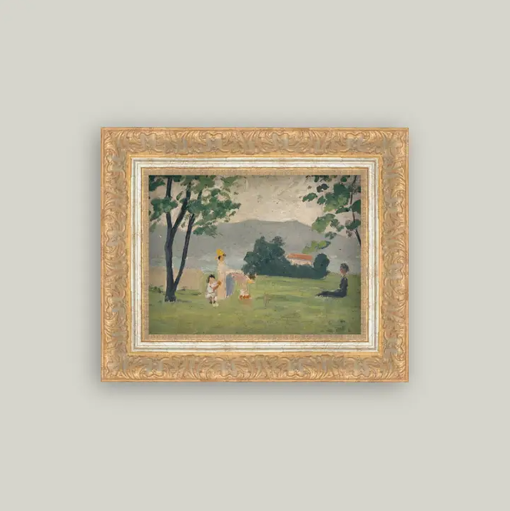 Women & Child in Meadow