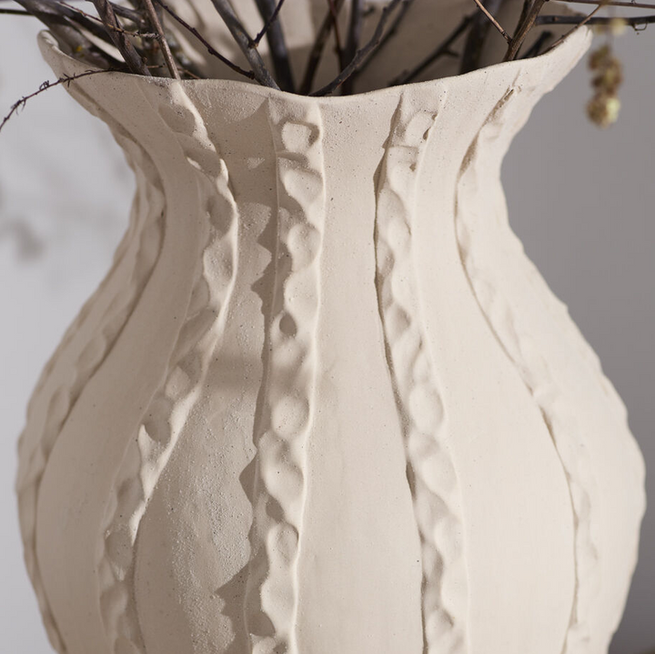 Argos Vase, Off-White