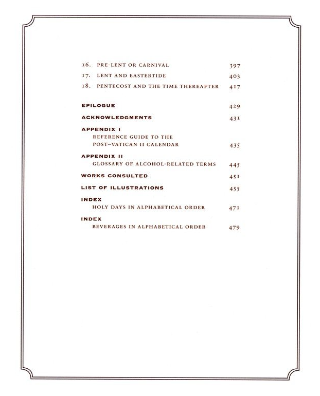 Drinking with the Saints: The Sinner's Guide to a Holy Happy Hour