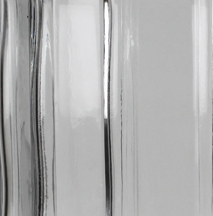 Ribbed Cylinder Glass Vase - 13 Hub Lane   |  Glass Vases