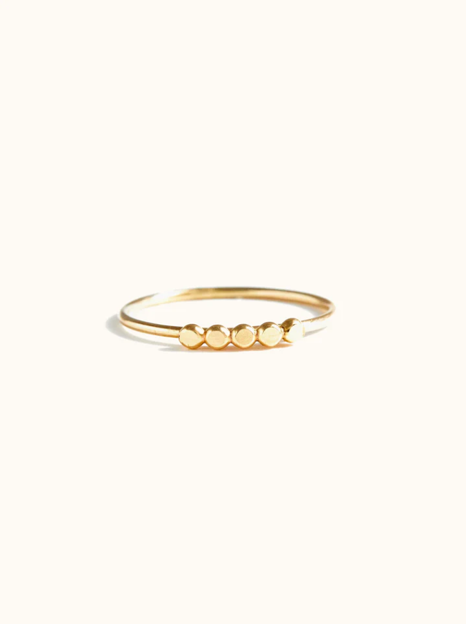Selma Five Dot Ring - 13 Hub Lane   |  Stacking Rings