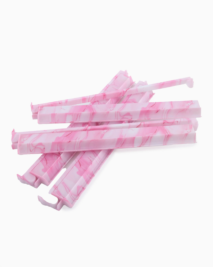 Acrylic Rack & Pusher Set, Pink Quartz