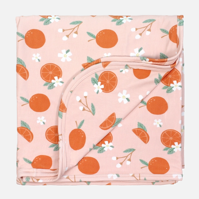 Freshly Squeezed Luxury Bamboo Blanket