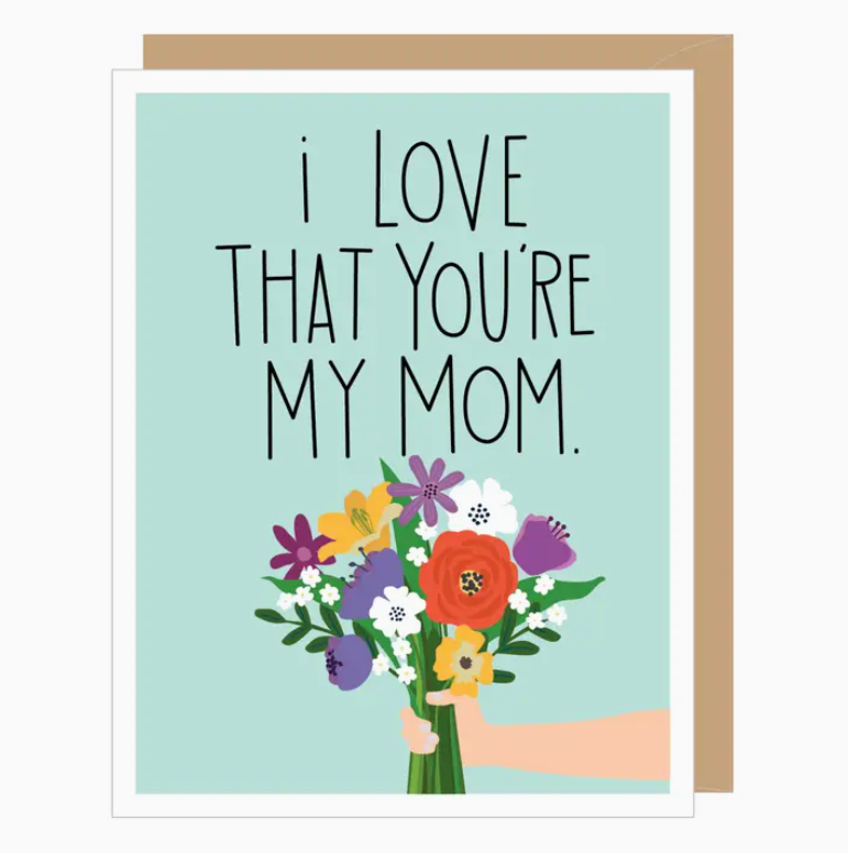 Floral Bouquet Mother's Day Card - 13 Hub Lane   |  