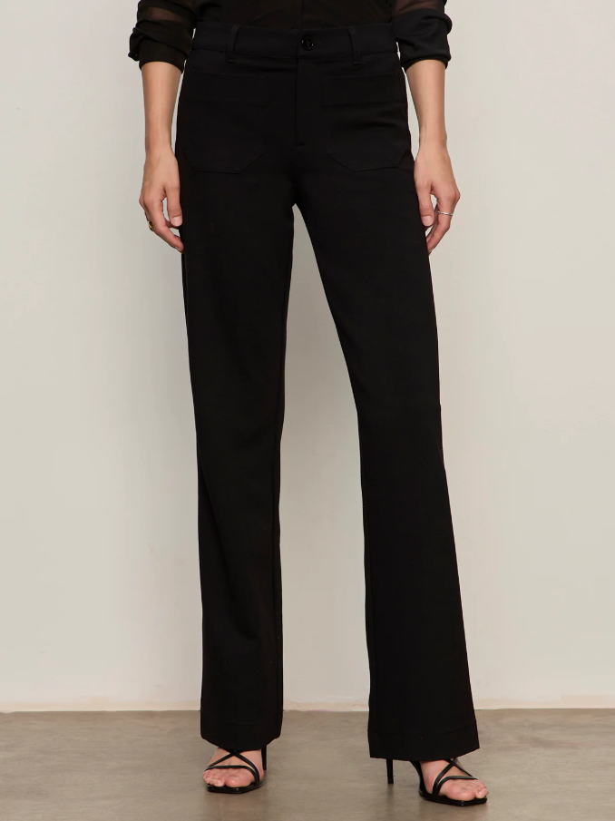 Marine Ponte Pants, Black - 13 Hub Lane   |  Dress Pants