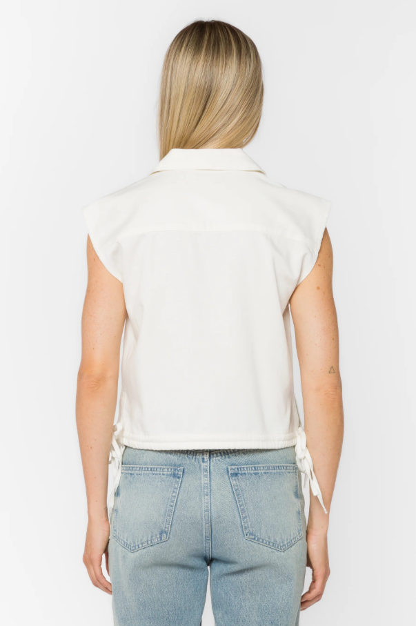 Capricorn Top, Optic White - 13 Hub Lane   |  