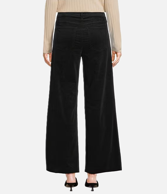 Kut From The Kloth Meg High Rise Corduroy Ab Fab, Black