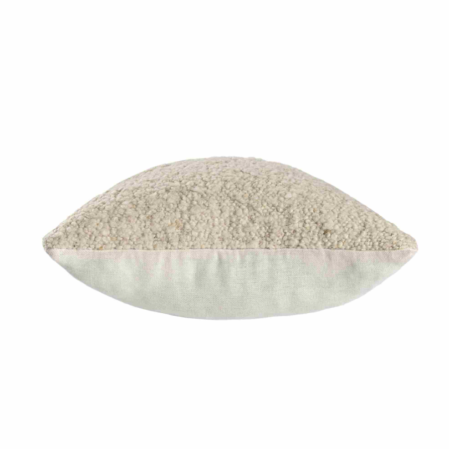 Ivory Boucle Pillow