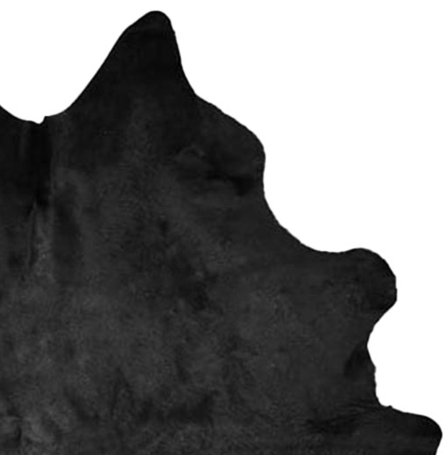 Natural Black Cowhide