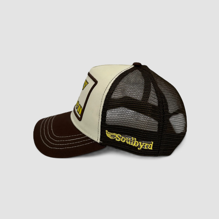 Soulbyrd Stay Golden Trucker Hat
