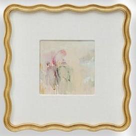 Garden Mist Framed Canvas