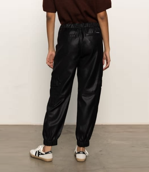 Coated Twill Joggers - 13 Hub Lane   |  Joggers