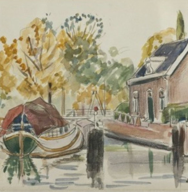 Watercolor Boats I - 13 Hub Lane   |  