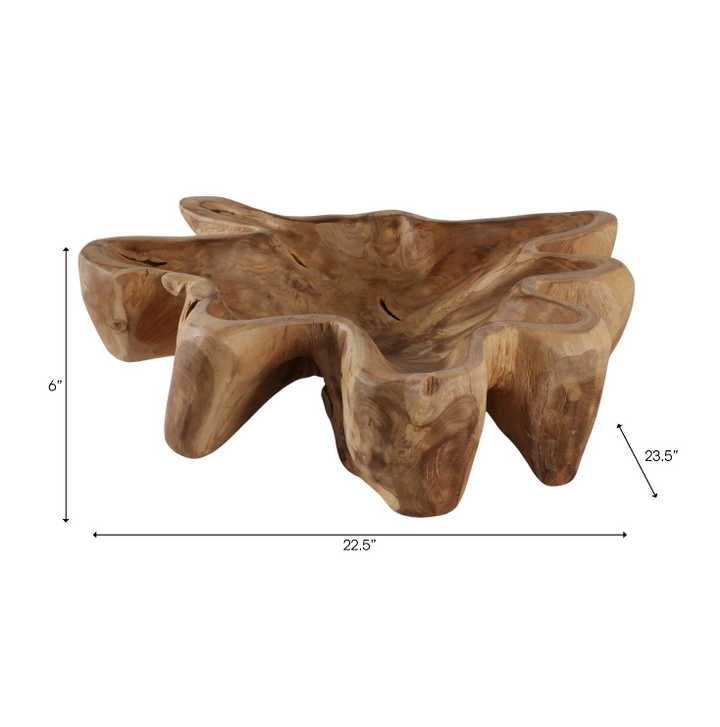 Teak Wood Bowl