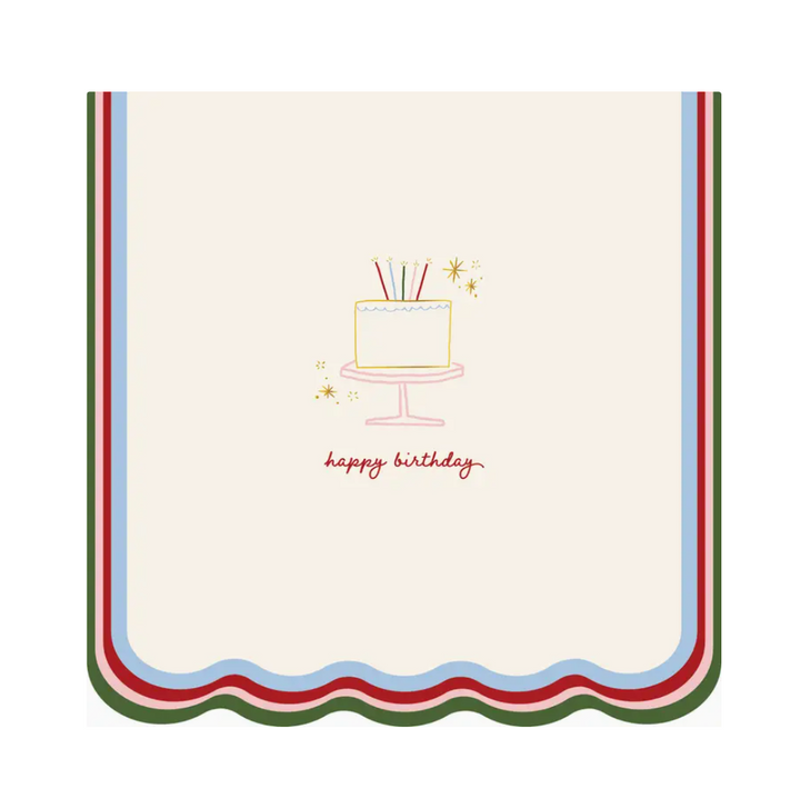 Happy Birthday Icon Cocktail Napkins - 13 Hub Lane   |  Cocktail Napkins