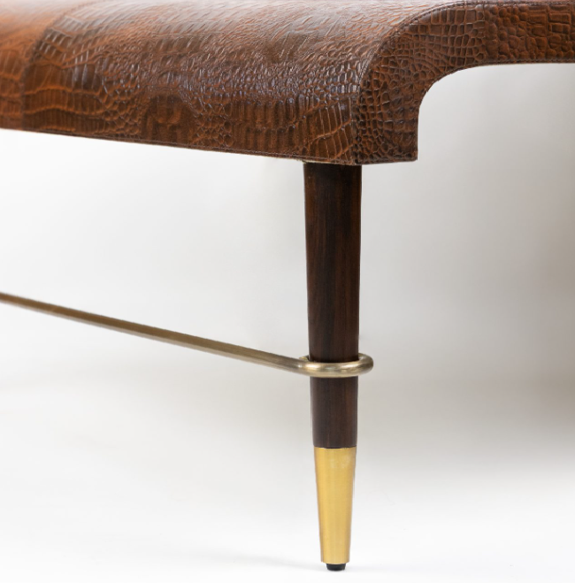 Lady Leather Coffee Table