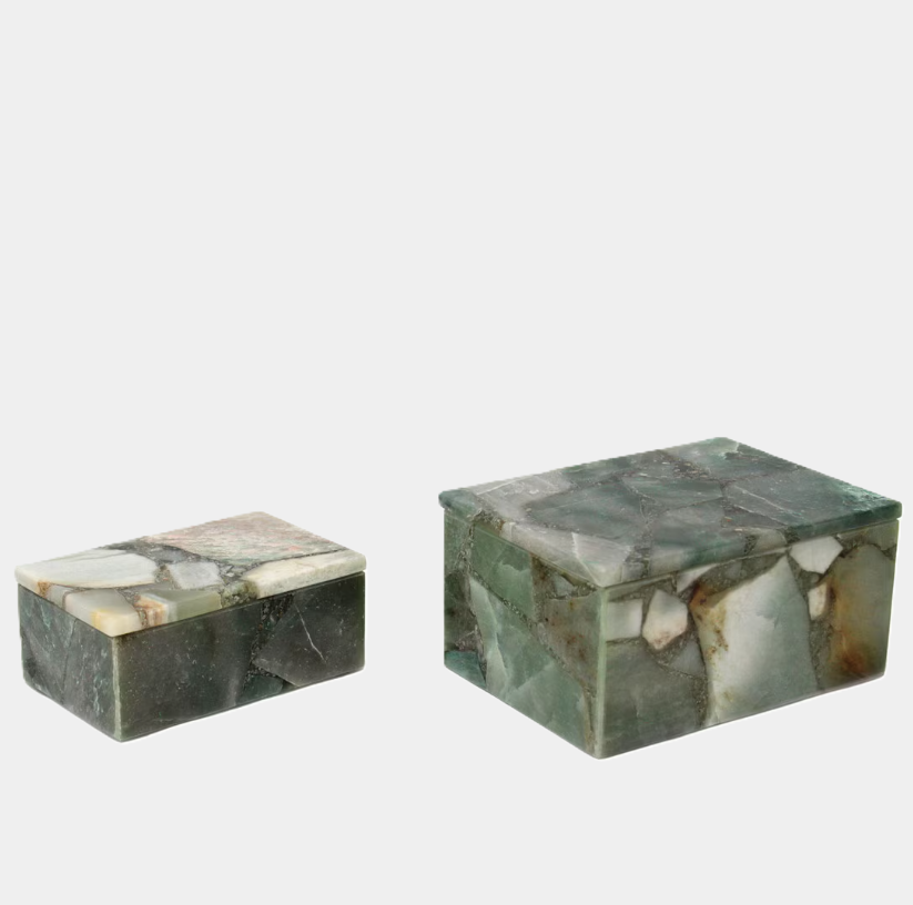 Agate Box, Green - 13 Hub Lane   |  Agate Boxes