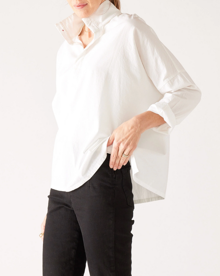 Emerson Top, White - 13 Hub Lane   |  Button-Ups