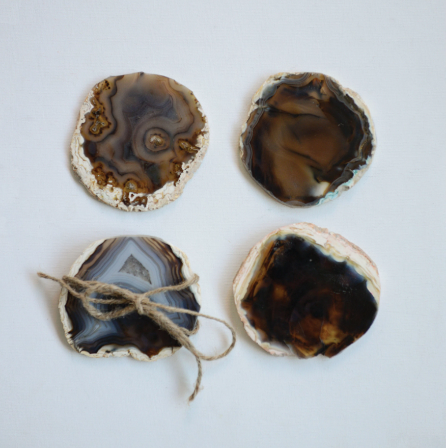 13 Hub Lane Agate Coasters - Thumbnail 3