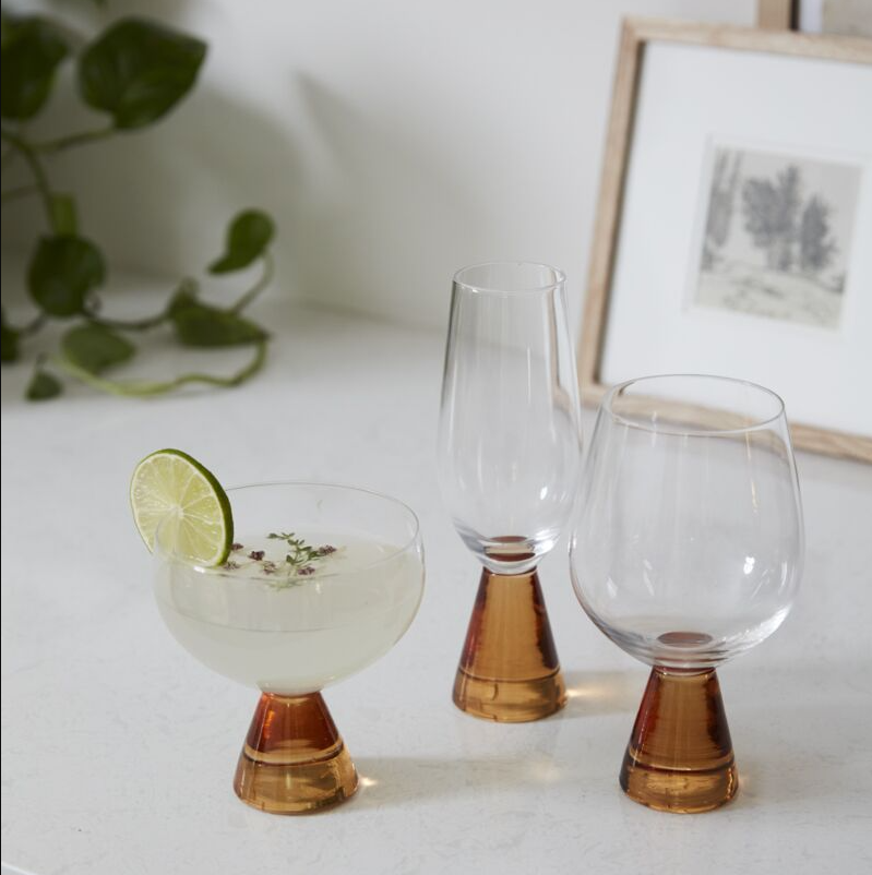 Harper Champagne Glass - 13 Hub Lane   |  Champagne Glasses