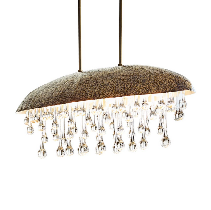 Downpour 10-Light Pendant, Oval - 13 Hub Lane   |  Pendants